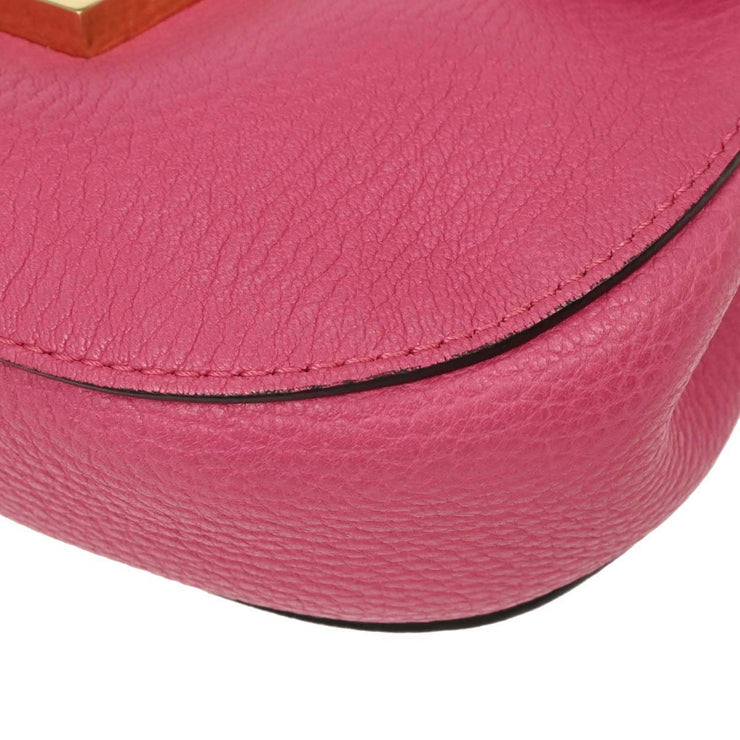 Chloe Pink Leather Drew Shoulder Bag 03185765-9 144727