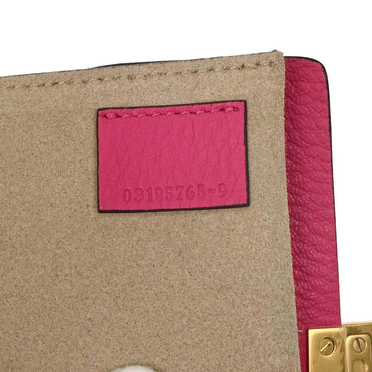 Chloe Pink Leather Drew Shoulder Bag 03185765-9 144727