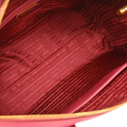 Prada Pink Leather 2way Handbag 12/113 144730