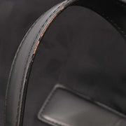 Chanel Black Jacquard Nylon Travel Line Tote Handbag 144733