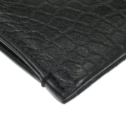 Saint Laurent * Black Leather Clutch Bag GNC378261.0216 144735
