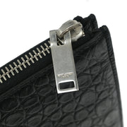 Saint Laurent * Black Leather Clutch Bag GNC378261.0216 144735