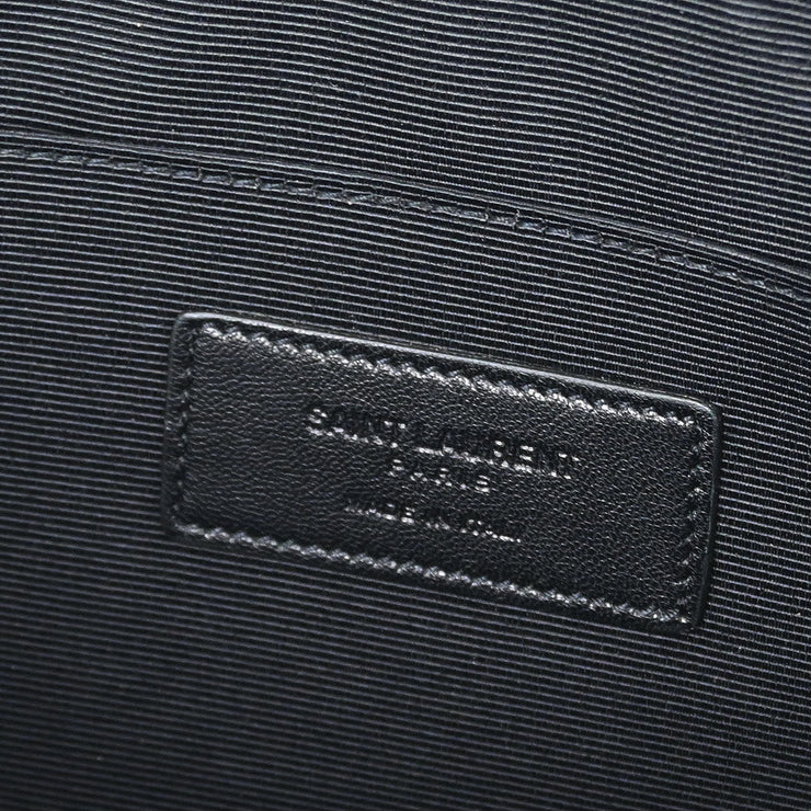 Saint Laurent * Black Leather Clutch Bag GNC378261.0216 144735