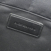 Saint Laurent * Black Leather Clutch Bag GNC378261.0216 144735