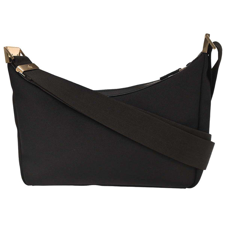 Gucci Black Nylon Shoulder Bag 019.0433 3444 144737