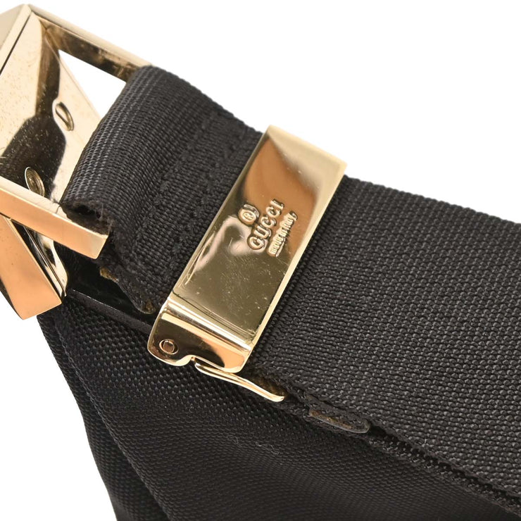Gucci Black Nylon Shoulder Bag 019.0433 3444 144737