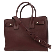 Saint Laurent Bordeaux Sac de Jour 2way Handbag GNR477477.0119 144740