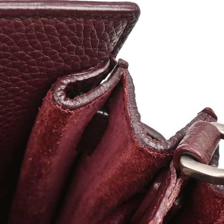 Saint Laurent Bordeaux Sac de Jour 2way Handbag GNR477477.0119 144740