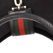 Gucci Black Canvas GG Handbag 130995 002122 144742