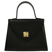 Yves Saint Laurent Black Leather Handbag 144743