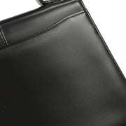 Yves Saint Laurent Black Leather Handbag 144743