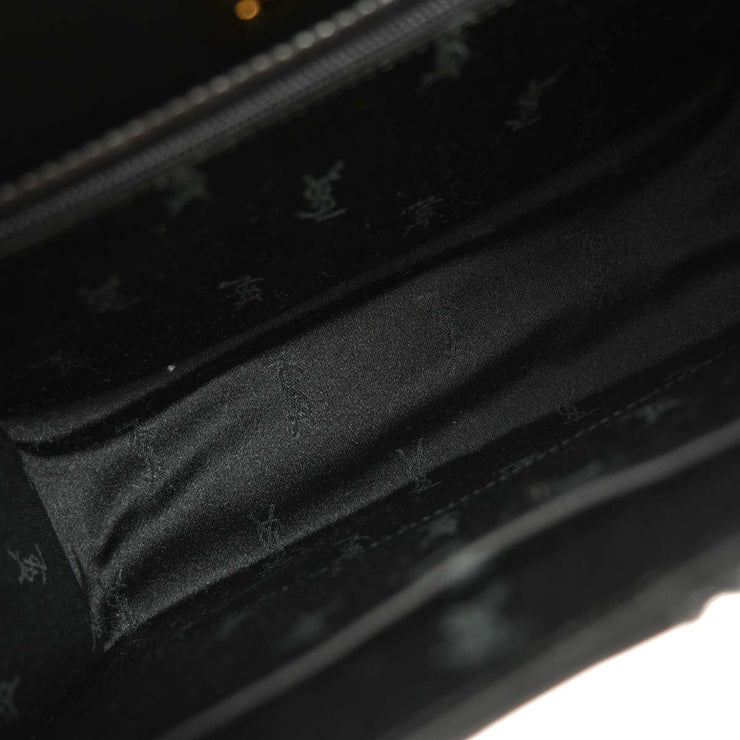 Yves Saint Laurent Black Leather Handbag 144743
