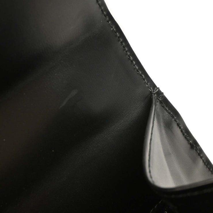 Yves Saint Laurent Black Leather Handbag 144743