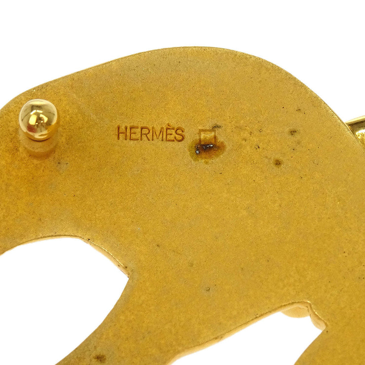 Hermes Buckle for Belt Gold Accessories Small Good 144745