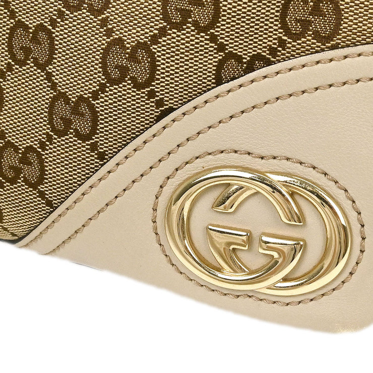 Gucci Brown Beige GG Tote Bag 169946 493075 144747