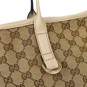 Gucci Brown Beige GG Tote Bag 169946 493075 144747