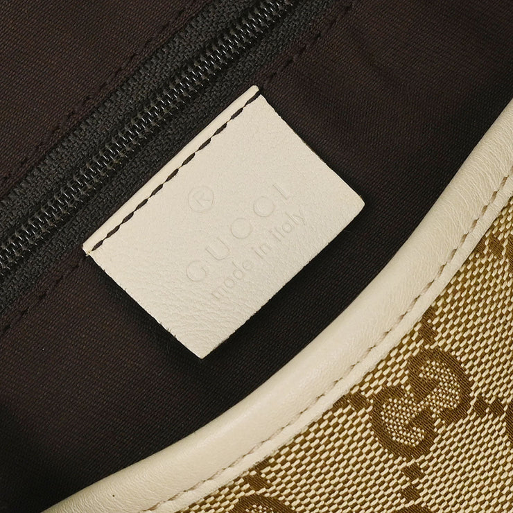 Gucci Brown Beige GG Tote Bag 169946 493075 144747