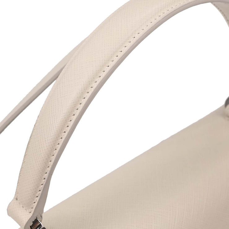 Salvatore Ferragamo Off-white Gancini 2way Handbag EO-21 7337 144748