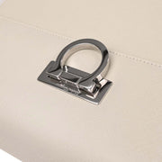 Salvatore Ferragamo Off-white Gancini 2way Handbag EO-21 7337 144748