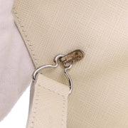Salvatore Ferragamo Off-white Gancini 2way Handbag EO-21 7337 144748