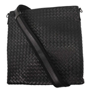 Bottega Veneta Black Intrecciato Shoulder Bag B05179968I 144751