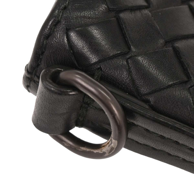 Bottega Veneta Black Intrecciato Shoulder Bag B05179968I 144751
