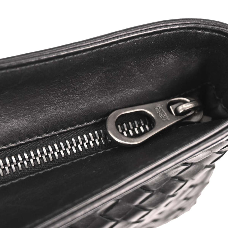 Bottega Veneta Black Intrecciato Shoulder Bag B05179968I 144751