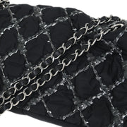 Chanel Black Nylon Paris Byzance Chain Shoulder Bag 144760