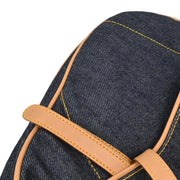 Christian Dior Navy Denim Saddle Handbag RU0040 144761
