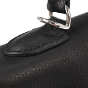 Hermes Black Togo Kelly 32 Retourne 2way Handbag  Square: K N31 144762