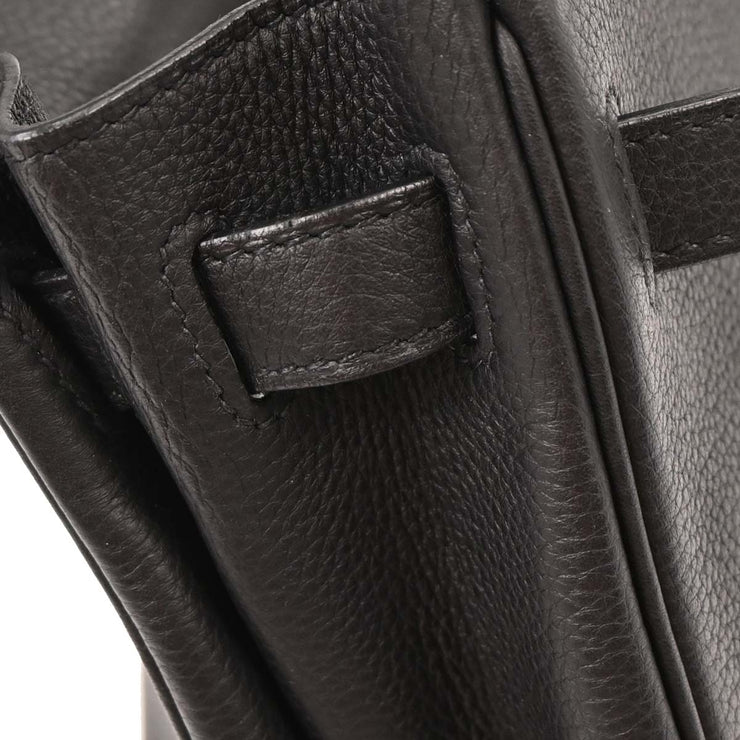 Hermes Black Togo Kelly 32 Retourne 2way Handbag  Square: K N31 144762