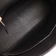 Hermes Black Togo Kelly 32 Retourne 2way Handbag  Square: K N31 144762