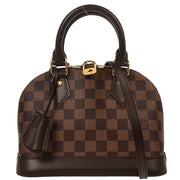 Louis Vuitton Damier Alma BB 2way Handbag N41221 AA0159 144763