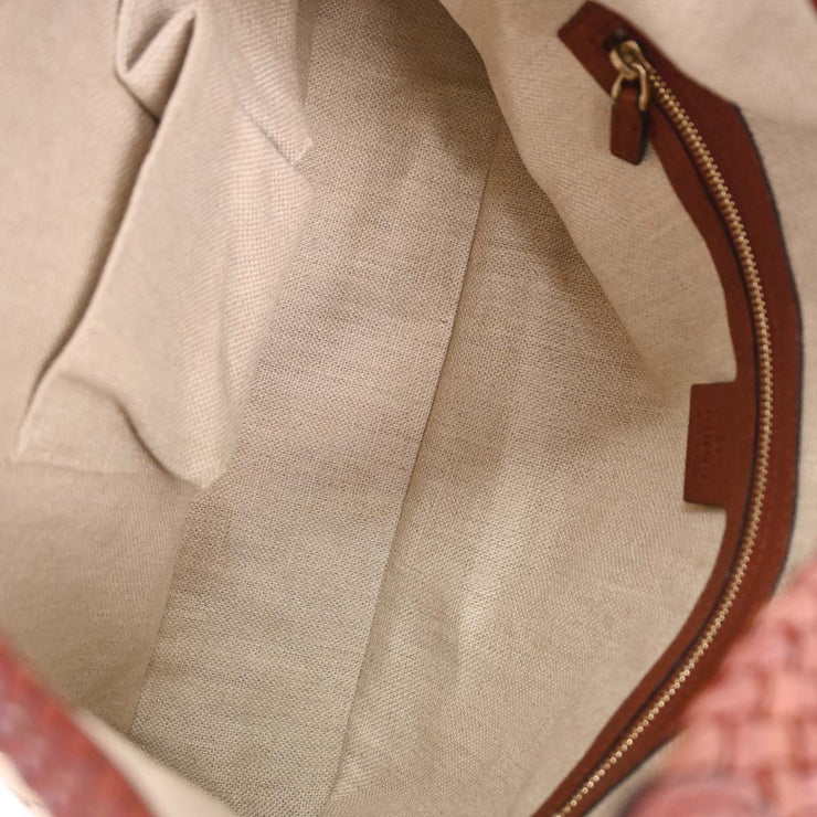 Gucci Beige Canvas GG Marrakech Hobo Shoulder Bag 257026 203998 144764