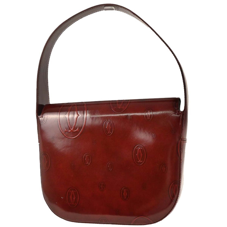Cartier Bordeaux Happy Birthday Handbag EBGF 144765