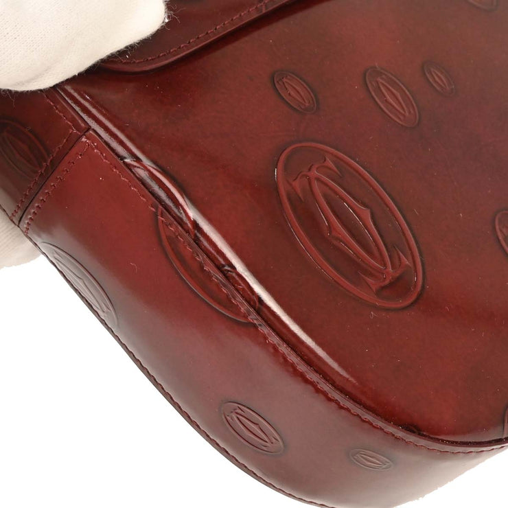 Cartier Bordeaux Happy Birthday Handbag EBGF 144765