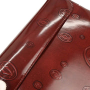 Cartier Bordeaux Happy Birthday Handbag EBGF 144765