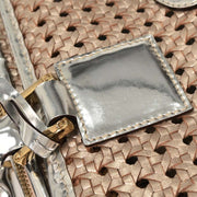 Loewe Silver Leather Amazona 36 Handbag 010207 144767