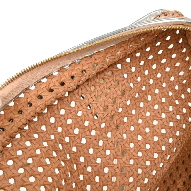 Loewe Silver Leather Amazona 36 Handbag 010207 144767