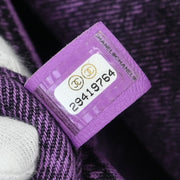 Chanel Purple Denim Chanel 31 Shopping Bag 2way Handbag 144769