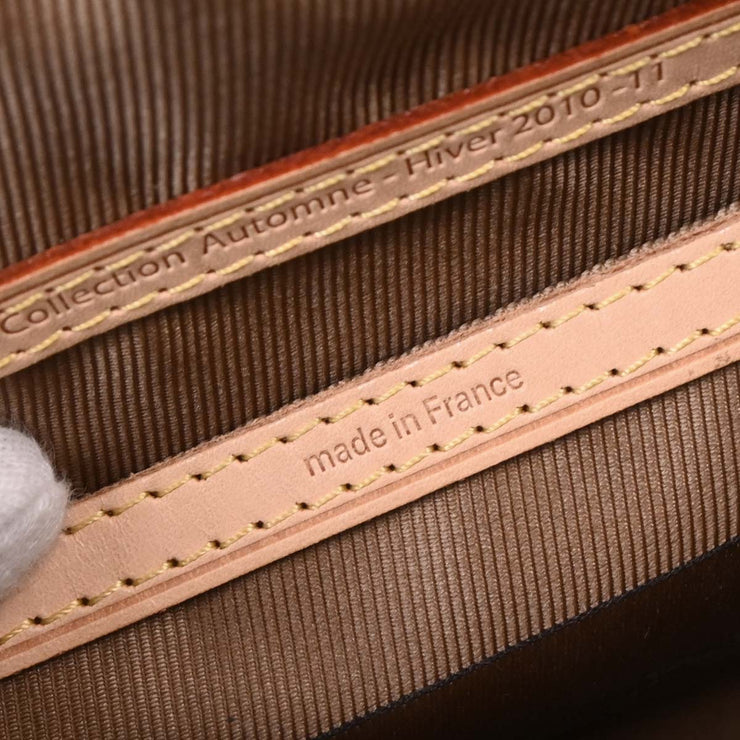 Louis Vuitton Monogram Fleur de Jais Carrousel Handbag M40434 TJ4100 144772