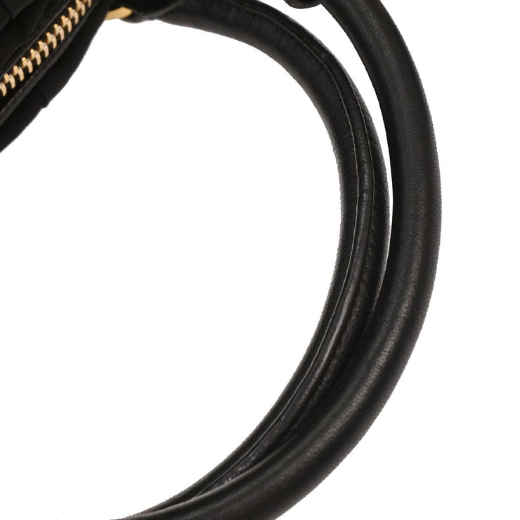 Prada Black Nylon Handbag 197/B 144773