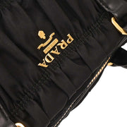 Prada Black Nylon Handbag 197/B 144773