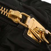 Prada Black Nylon Handbag 197/B 144773