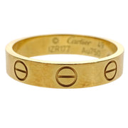 Cartier Mini Love Ring Au750 #49 IZR177 144778