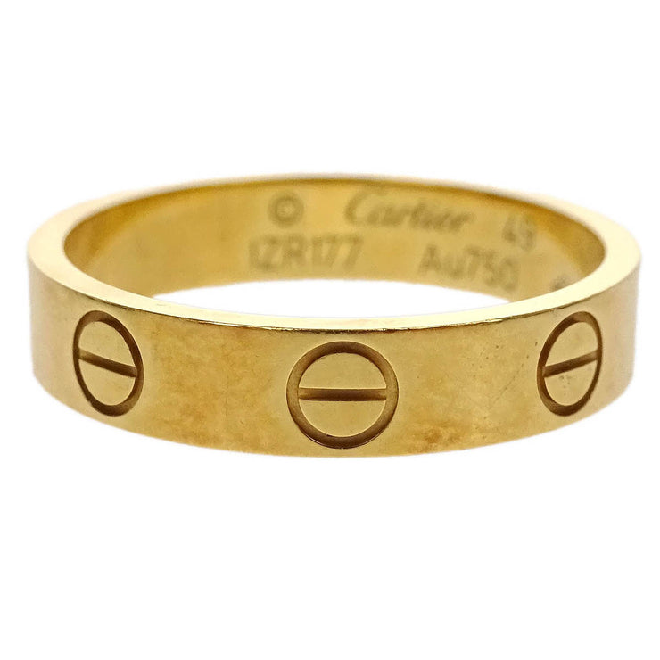 Cartier Mini Love Ring Au750 #49 IZR177 144778