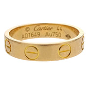 Cartier Mini Love Ring Au750 #44 ADT649 144783