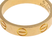 Cartier Mini Love Ring Au750 #44 ADT649 144783
