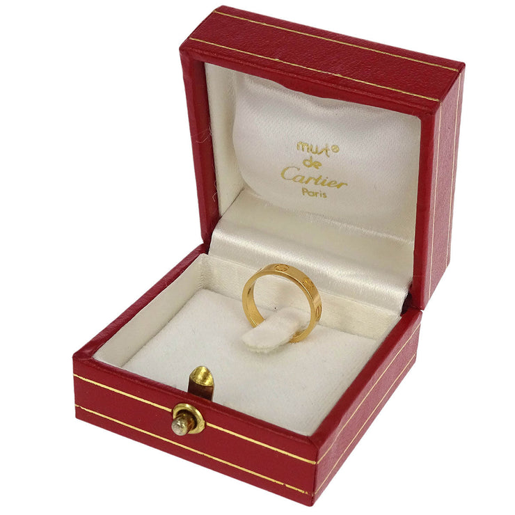 Cartier Mini Love Ring Au750 #44 ADT649 144783