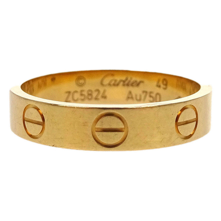 Cartier Mini Love Ring Au750 ZC5824 #49 144784